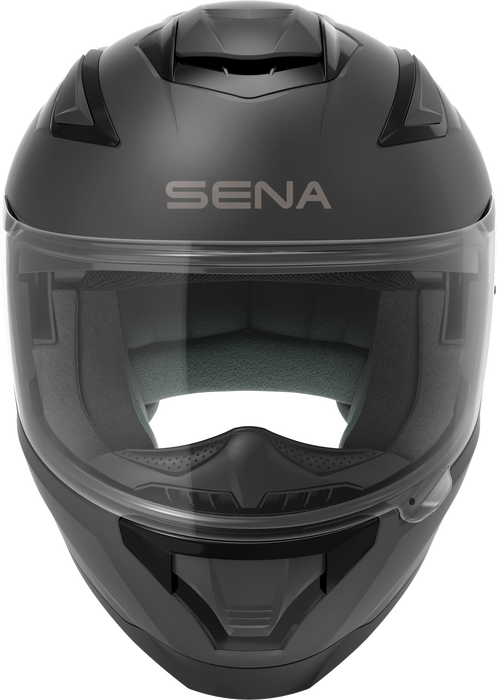 Sena Stryker Full Face Smart Helmet with Integrated Mesh and Bluetooth Communications, LED Taillight, and SOUND by Harman Kardon, DOT (Matte Black, Medium)