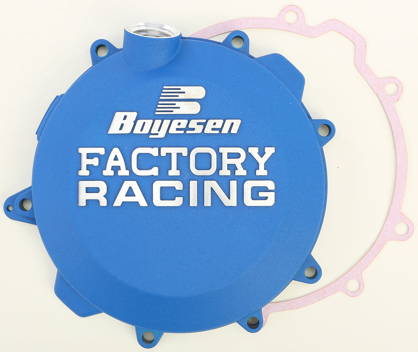 Boyesen CC-42CL Factory Racing Clutch Cover Blue