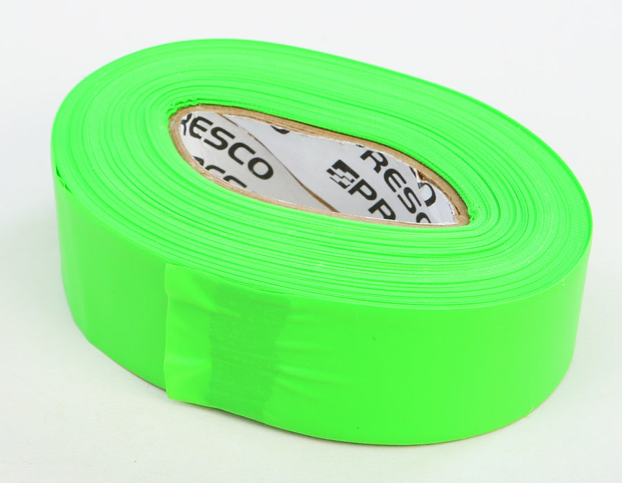 TRAIL MARKING TAPE .75"X100' (FLO GREEN)