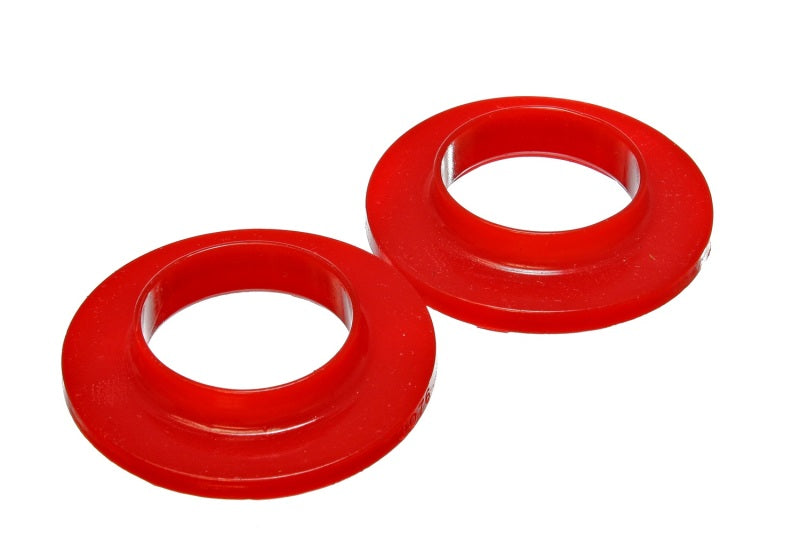 Energy Suspension Universal 2 1/8in ID 3 3/4in OD 3/4in H Red Coil Spring Isolators (2 per set) 9.6118R