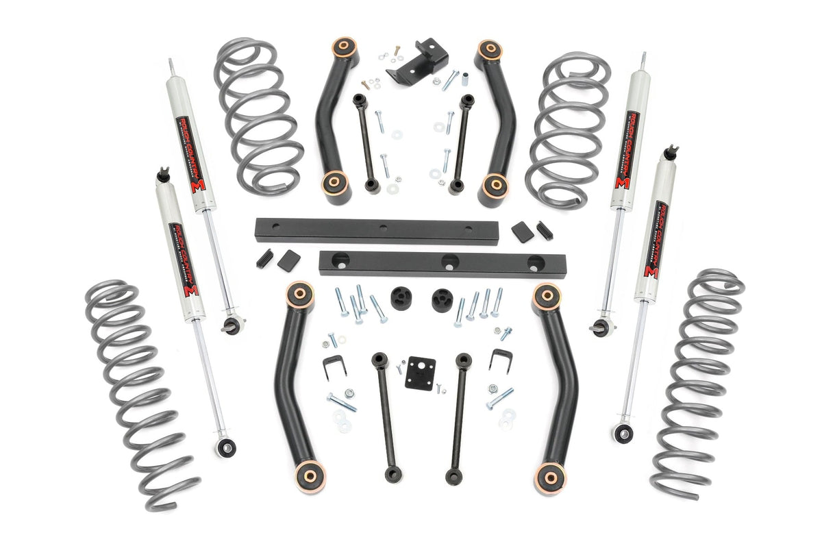 Rough Country 4 Inch Lift Kit M1 Fits Jeep Wrangler Tj 4WD (1997-2002) 90640