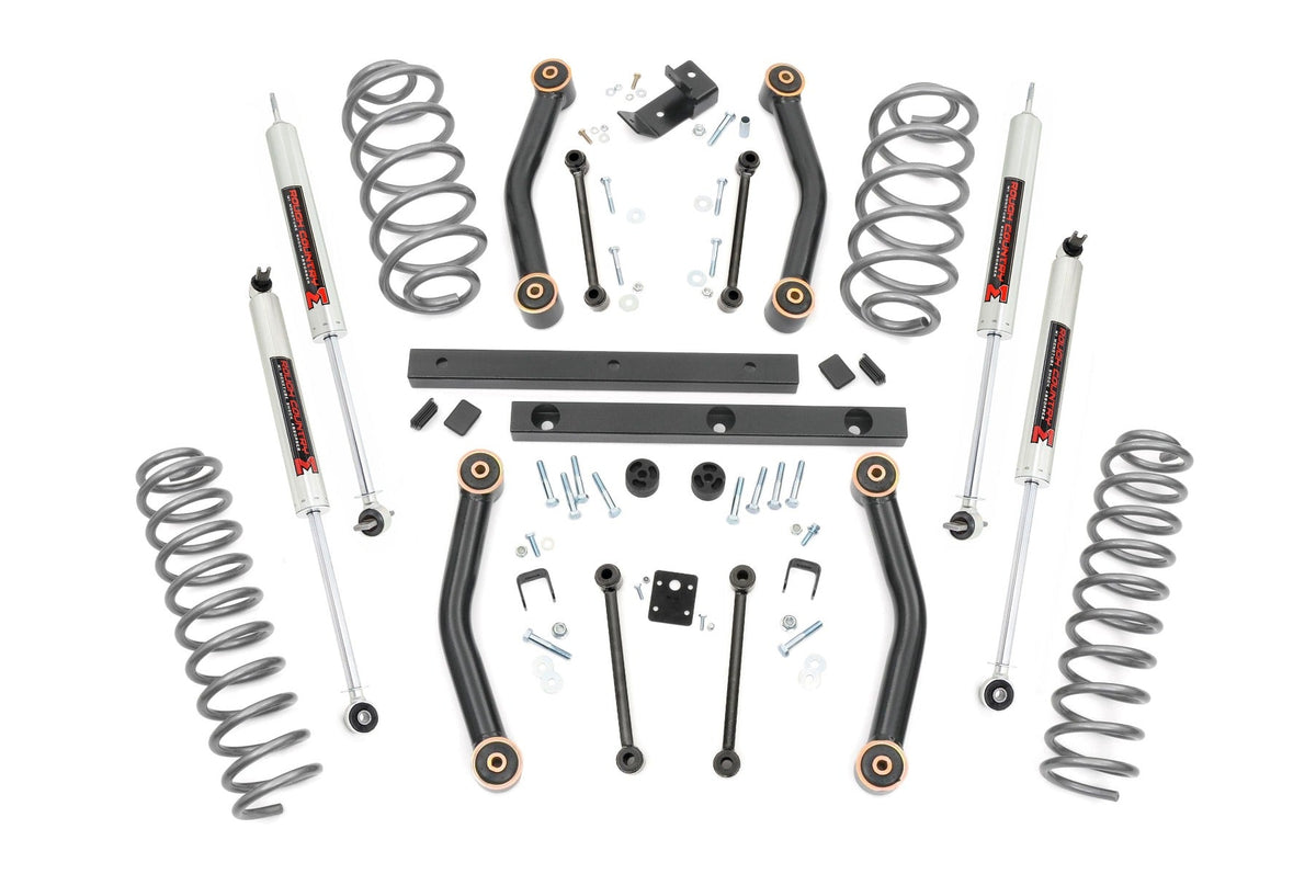 Rough Country 4 Inch Lift Kit M1 Fits Jeep Wrangler Tj 4WD (2003-2006) 90740