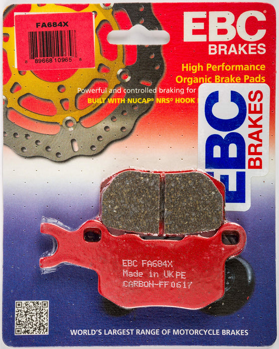 EBC FA684X Carbon X Series Disc Brake Pad