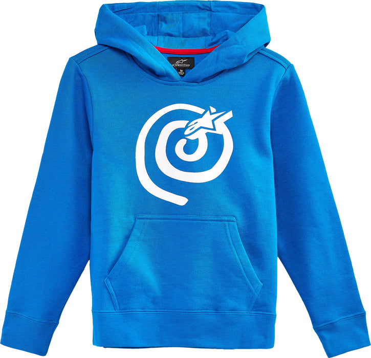 Alpinestars Youth Mantra Hoody (MEDIUM) (BRIGHT BLUE)