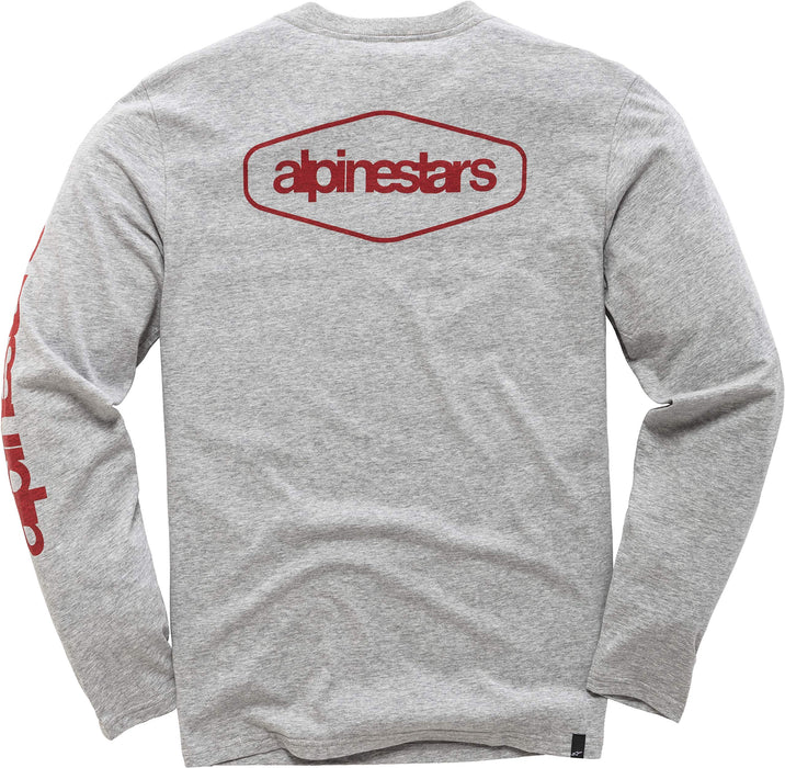 Alpinestars 1210-71002-1026-2X Outland Premium Longsleeve Tee Grey Heather 2X