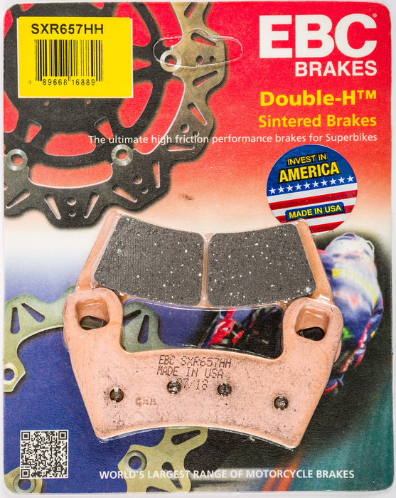 EBC Brakes SXR657HH SXR Side Race Formula Brake Pads, Black