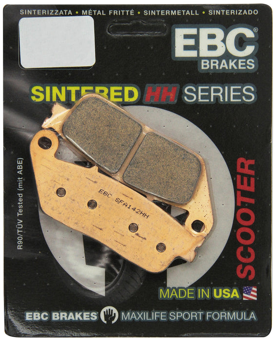 EBC Brakes SFA142HH Sintered Scooter Brake Pad, black