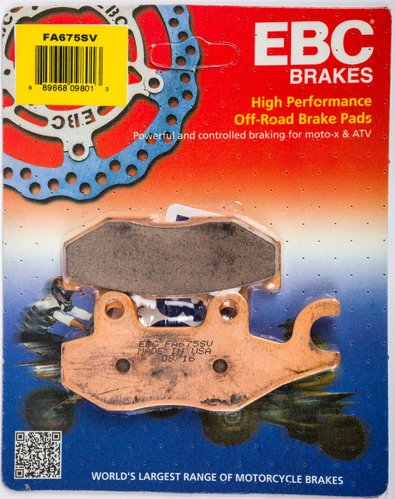 EBC FA675SV SV Series Severe Duty Disc Brake Pads