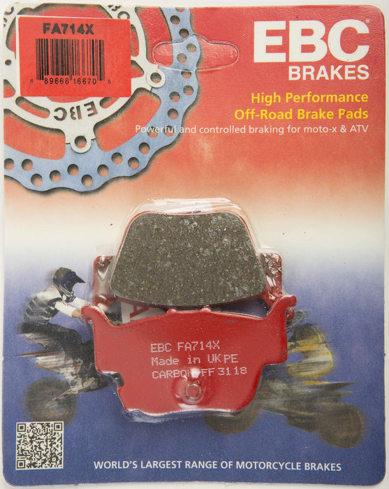 EBC FA714X Carbon X Series Disc Brake Pad