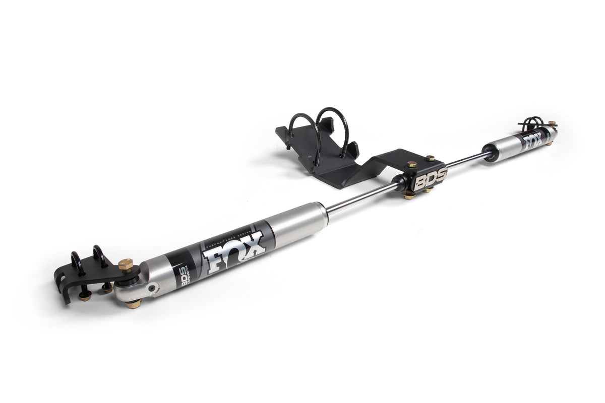 BDS Dual Steering Stabilizer Kit W/ 2.0 Performance Shocks, Fits 0-2 Inch Lift Fits Ford F250/F350 Super Duty 05-25 4WD 2033DF