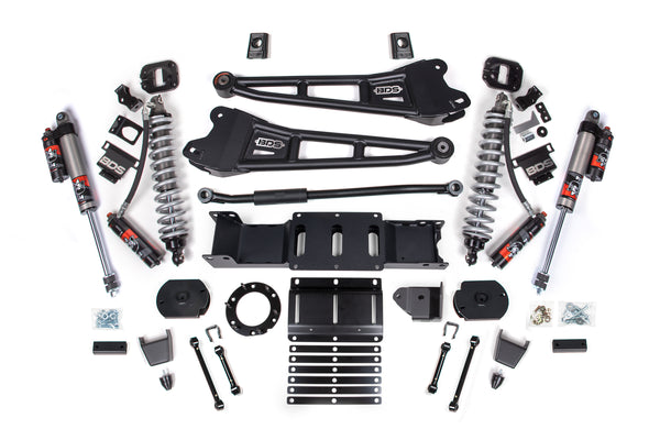 BDS 3 Inch Lift Kit W/ Radius Arm FOX 2.5 Coil-over Conversion - Performance Elite Fits RAM 2500 19-24 4WD Diesel 1653PES