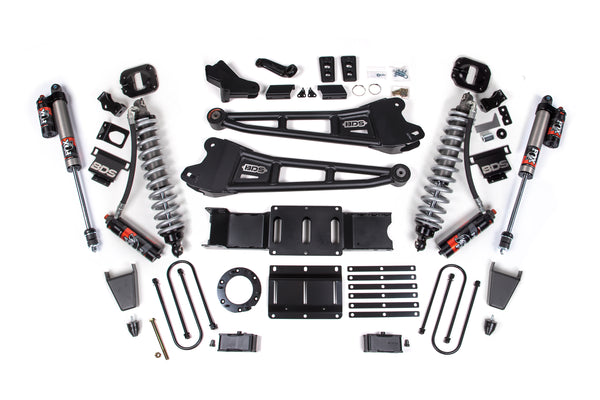 BDS 4 Inch Lift Kit W/ Radius Arm FOX 2.5 Coil-over Conversion - Performance Elite Fits RAM 3500 19-24 4WD Diesel 1705PESB