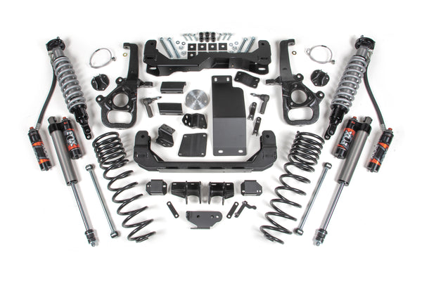BDS 2025 Fits RAM 1500 4WD 6" Suspension Lift Kit 5" Rear Coil Spring - Standard Bore - FOX 2.5 Pes C/o Front, FOX 2.0 Rear 2114PSS