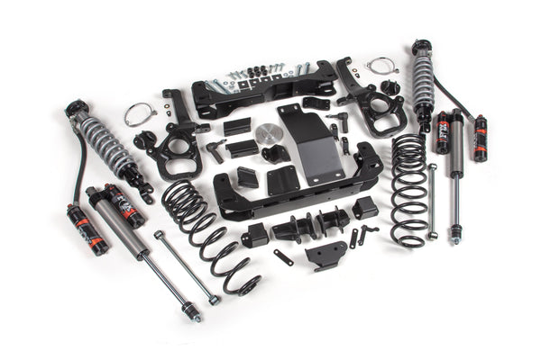BDS 2025 RAM 1500 4WD 4" Suspension Lift Kit 3" Rear Coil Spring - Large Bore - Fox 2.5 Pes C/o Front, Fox 2.5 Pes Rear 2117FPE