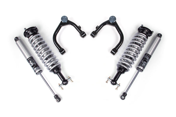 BDS 2019-2025 Fits Chevrolet Silverado 1500 GMC Sierra 1500 2" Coilover Upgrade Kit, 0" Rear Lift, Block FOX 2.5 Ifp Ps C/o, FOX 2.5 Ifp Ps Shocks 770FPS
