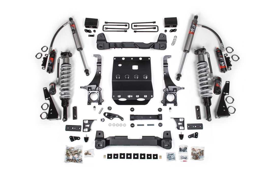 2016-2023 Toyota Tacoma 4wd 6" Suspension Lift Kit, 4" Rear, Block - 2.5 PES C/O, 2.5 PES