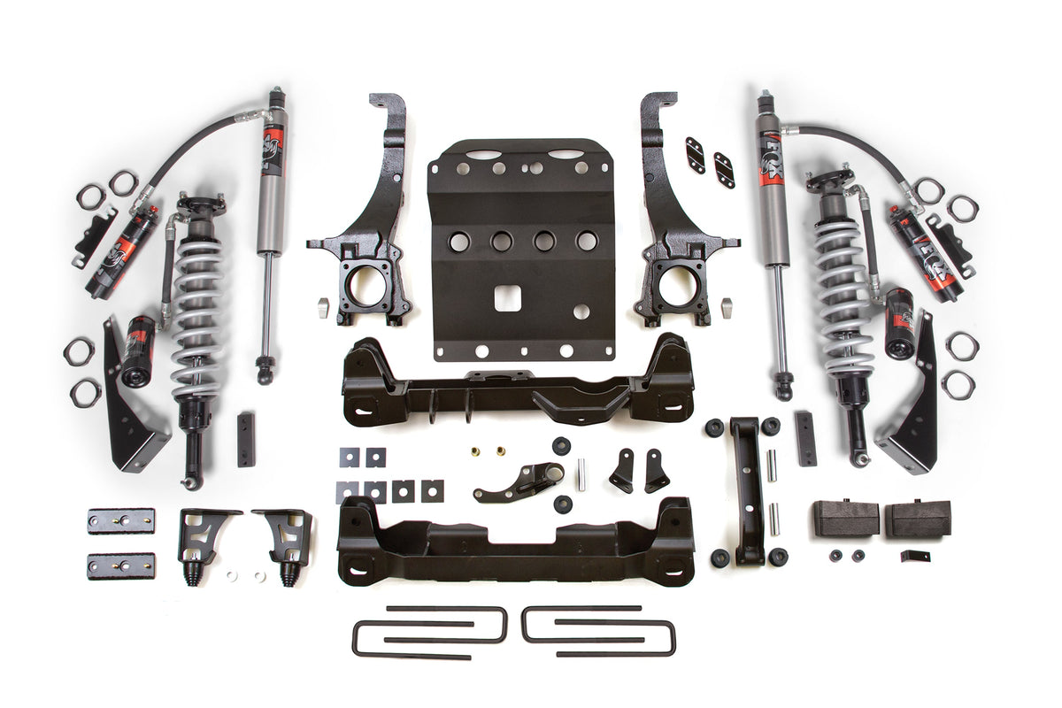 BDS 2005-2015 Fits Toyota Tacoma 4WD 4" Suspension Lift Kit, 4" Rear, Block - 2.5 Pes C/o, 2.5 Pes 816PES