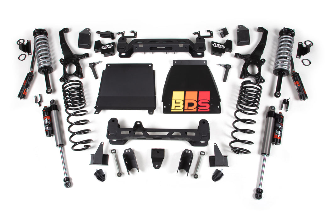 2022-2024 Toyota Tundra 4wd 5" Suspension Lift Kit, 4" Rear, Coil Spring - Fox 2.5 PES C/O Front, Fox 2.0 PS Rear