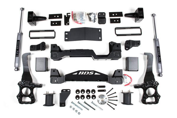 BDS 6 Inch Lift Kit, Fits Ford F150 2014 4WD 1503H