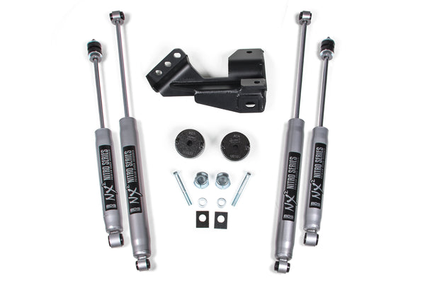BDS 2 Inch Leveling Kit Coil Spacer, Fits Ford F250/F350 Super Duty 17-24 4WD 1519FS