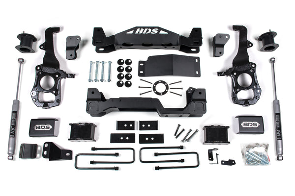 BDS 6 Inch Lift Kit, Fits Ford F150 21-25 4WD 1900FS