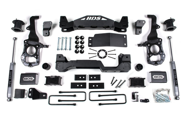 BDS 4 Inch Lift Kit, Fits Ford F150 21-25 4WD 1902FS