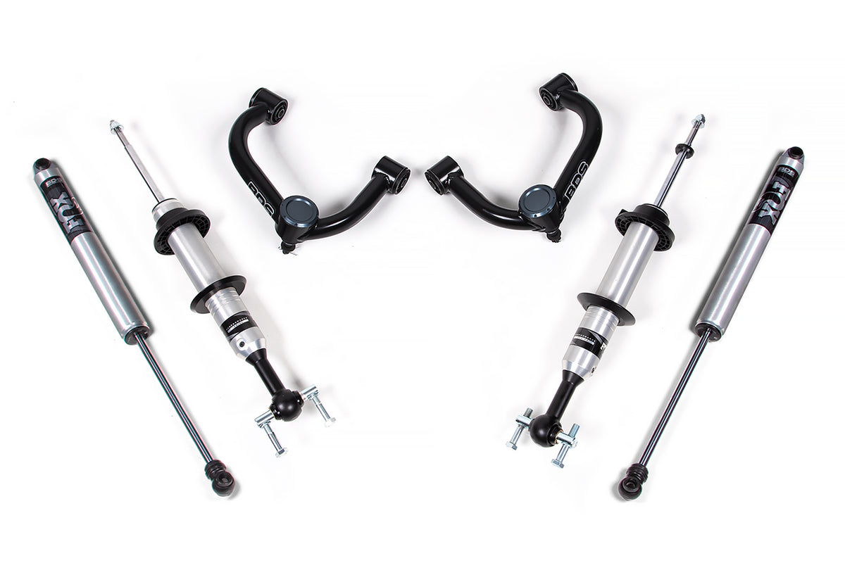 BDS 2021-2024 Fits Ford F150 2" 2.0 Snap Ring Coilover, Uca W/ Sensor Non-ccd , 2.0 Rear Shocks 1913FSR