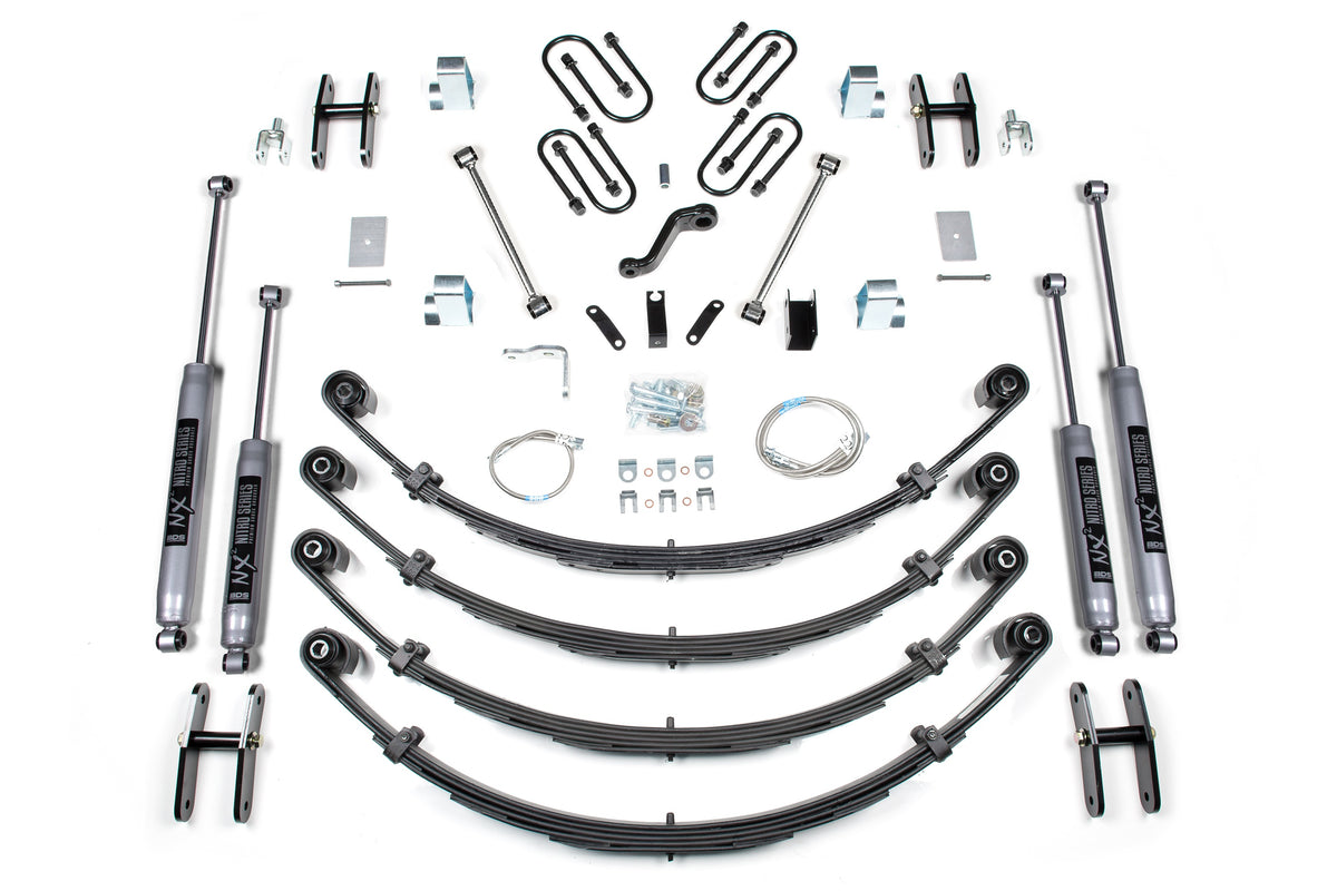 BDS 6 Inch Lift Kit, Fits Jeep Wrangler YJ 87-95 1432FS