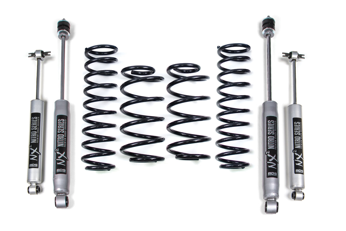 BDS 2 Inch Lift Kit, Fits 1997-2006 Fits Jeep Wrangler 417H