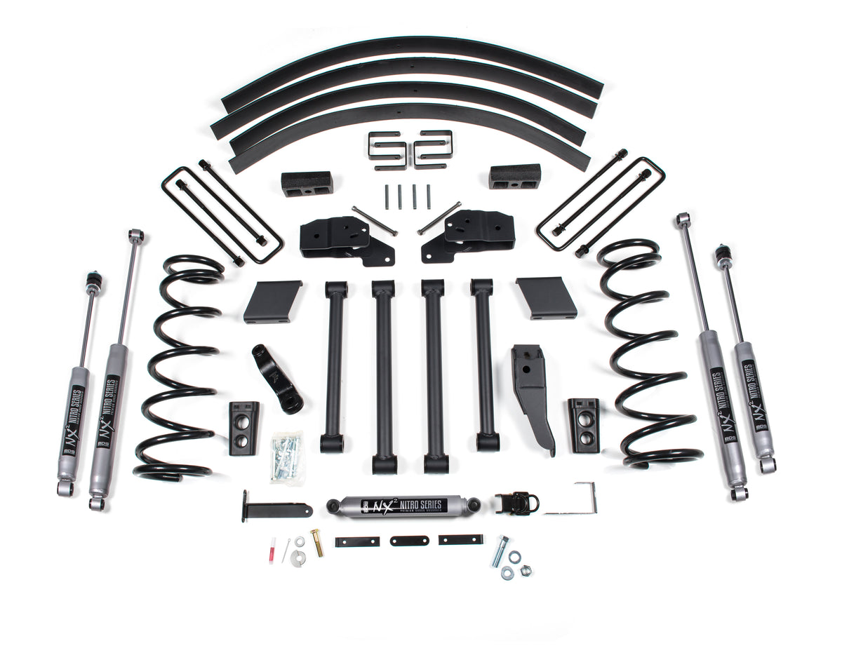 BDS 4.5 Inch Lift Kit, Fits Dodge RAM 2500/3500 94-99 4WD 215FS