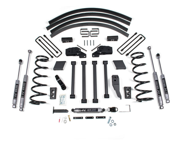 BDS 4.5 Inch Lift Kit, Fits Dodge RAM 2500/3500 94-99 4WD 212H