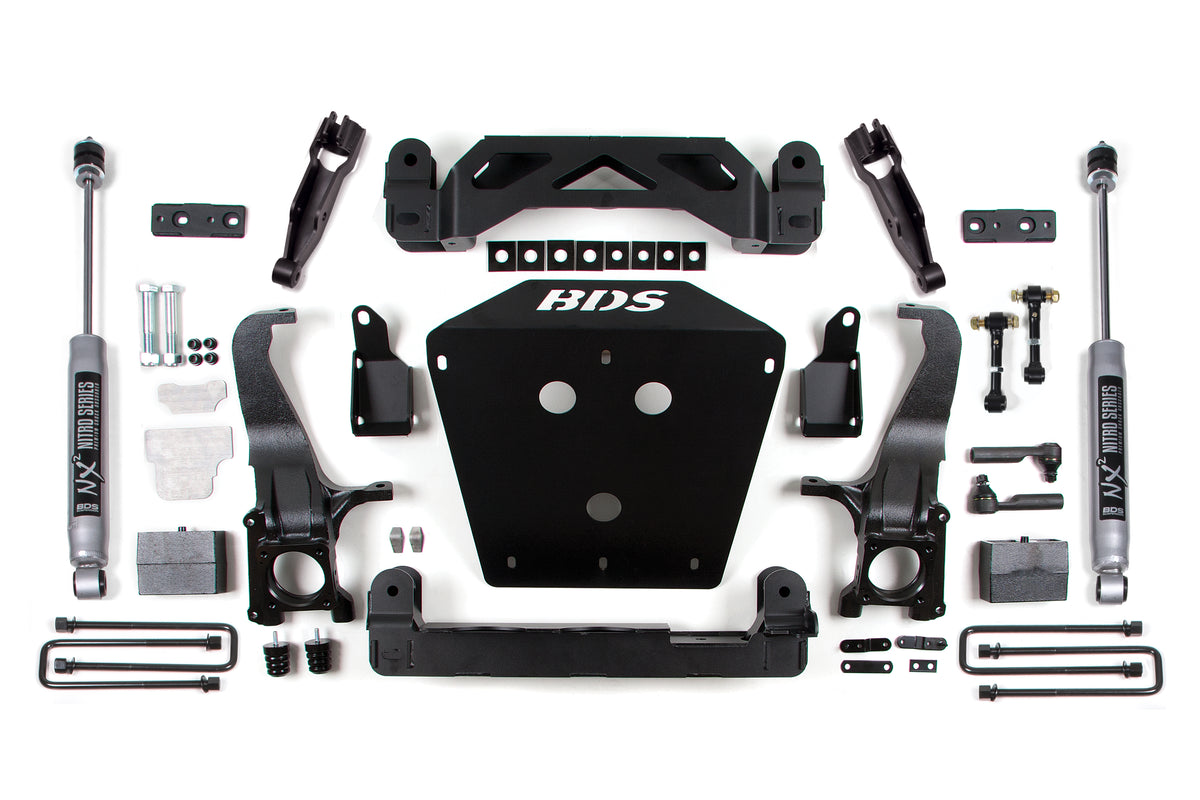 BDS 7 Inch Lift Kit, Fits Toyota Tundra 07-15 2/4WD 813FS