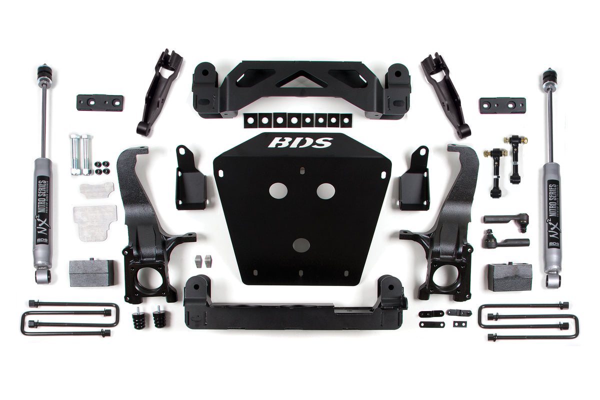 BDS 4.5 Inch Lift Kit, Fits Toyota Tundra 07-15 2/4WD 814H
