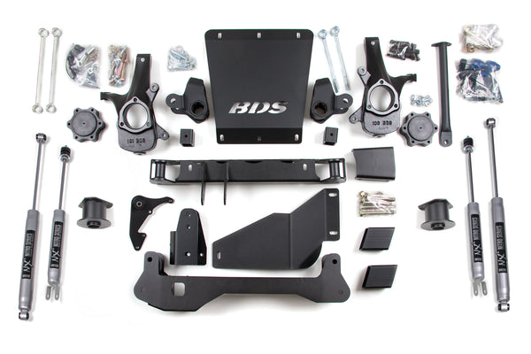 BDS 4 Inch Lift Kit, Fits Chevy/ GMC Avalanche, Surburban, Tahoe, Or Yukon 1500 00-06 4WD 191FS