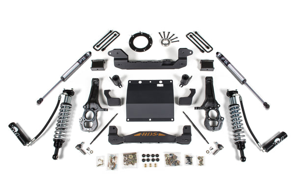 BDS 5.5 Inch Lift Kit 2.5 Coil-over, Fits 2017 Fits Chevrolet Colorado 722FDSC