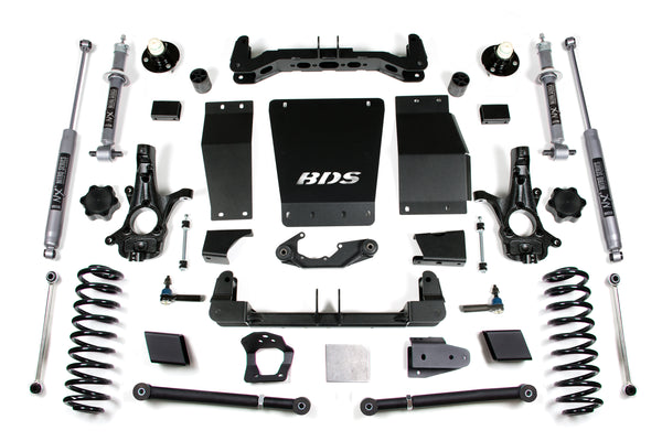 BDS 6 Inch Lift Kit, Fits Chevy/ GMC Suburban, Tahoe, Yukon/xl 1500 15-19 4WD 731FS