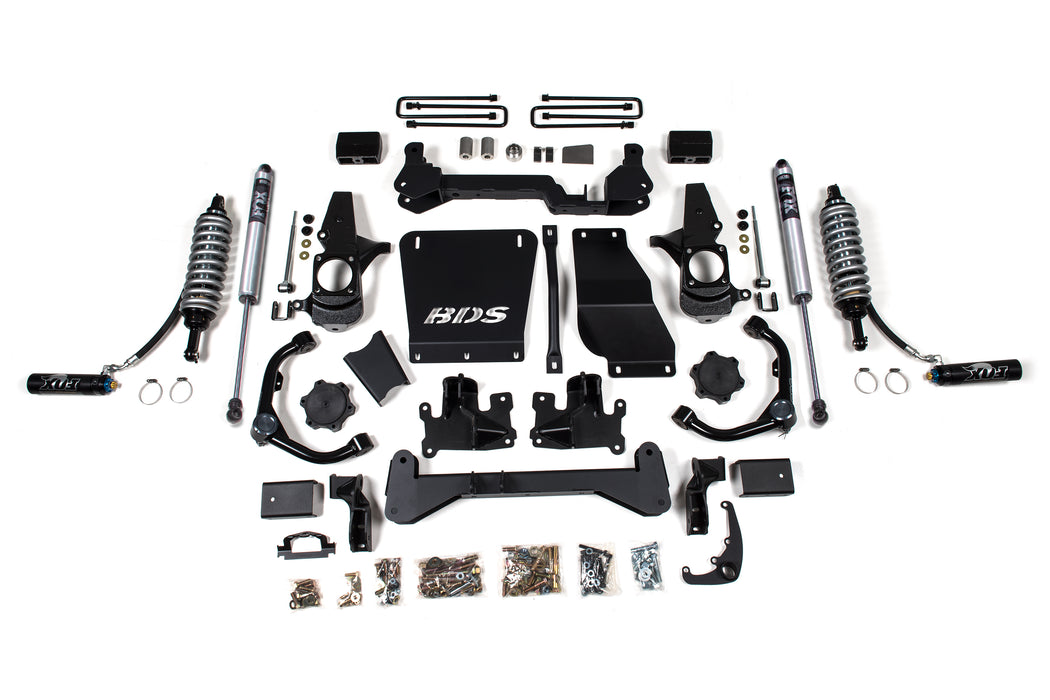 BDS 4.5 Inch Lift Kit 2.5 Coil-Over Conversion Fits Chevy Silverado or Fits GMC Sierra 2500HD/3500HD (01-10) Diesel