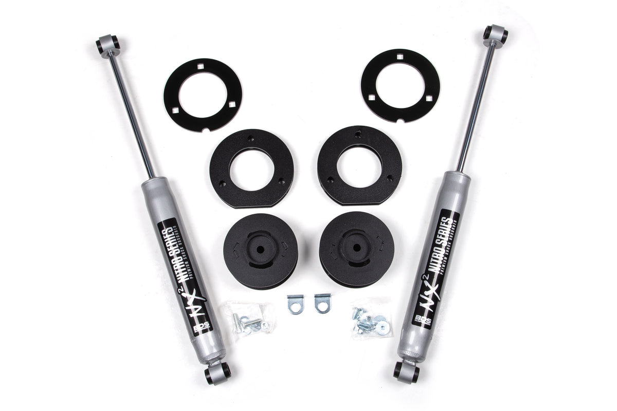 BDS 2 Inch Lift Kit, Fits Chevy/ GMC Avalanche, Suburban, Tahoe, Yukon/xl 1500 07-19 4WD 791H