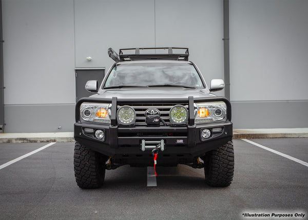 Dobinsons Bull Bar Black Deluxe For Toyota Land Cruiser 200 Series 2008-2015 Bu59-3696