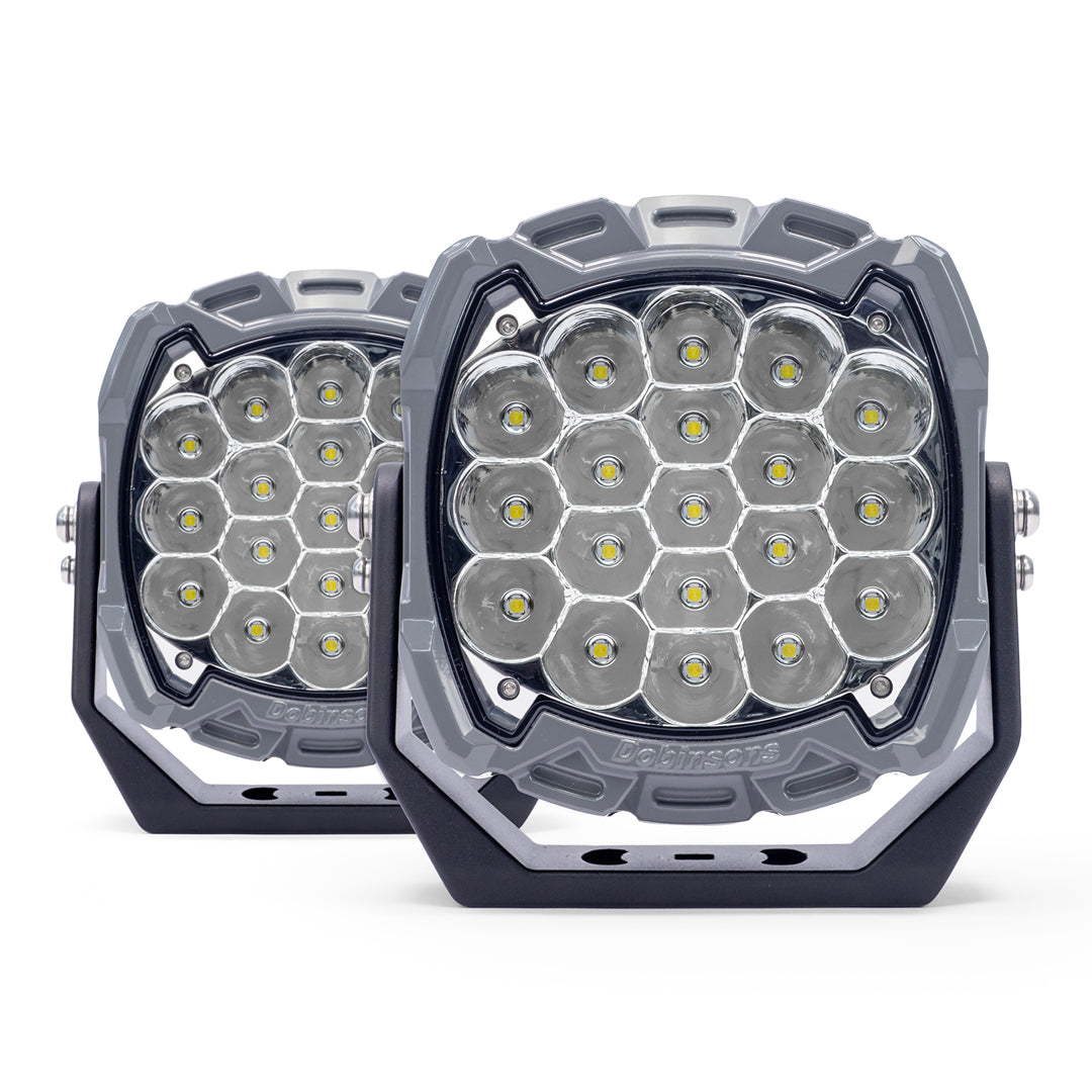 Dobinsons Zenith 7.25" 85 Watt Led Driving Light (pair) - DL80-3775K