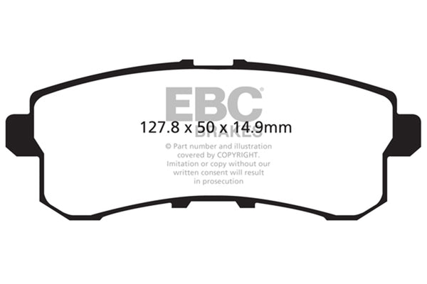 EBC 11-13 Fits Infiniti QX56 5.6 Ultimax2 Rear Brake Pads UD1510
