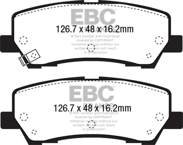 EBC brake Ultimax2 brake Pads UD1810