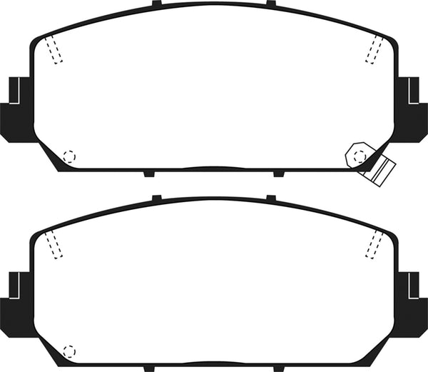 EBC 16+ Fits Acura Ilx 2.4 Yellowstuff Front Brake Pads DP43049R