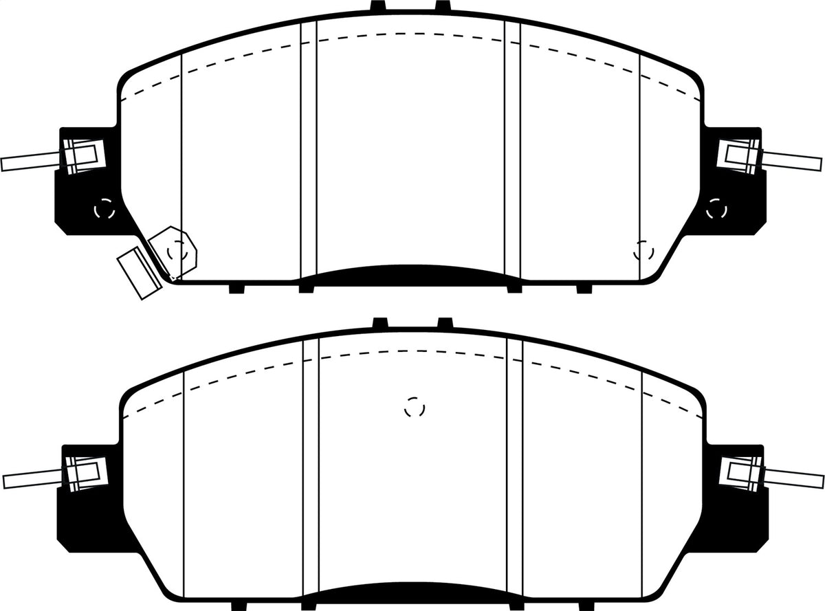 EBC 2016+ Fits Honda Accord LX Sedan 2.4L Yellowstuff Front Brake Pads DP43062R