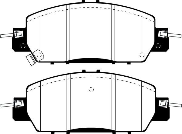 EBC 2016+ Fits Honda Accord LX Sedan 2.4L Greenstuff Front Brake Pads DP23062
