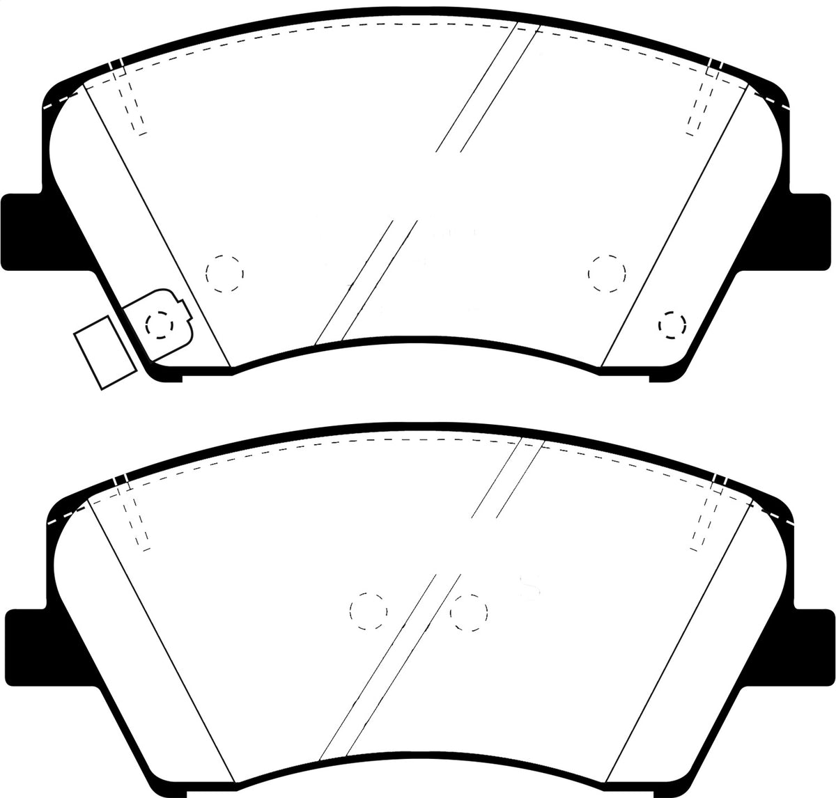 EBC 2017+ Fits Hyundai Elantra 1.4L Turbo Ultimax2 Front Brake Pads UD1912