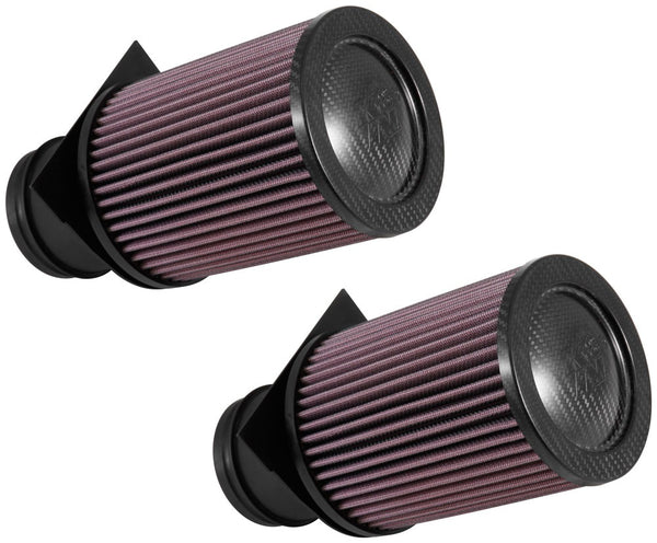 K&N 2014-2015 Audi R8 V10-5.2L F/I Drop In Air Filter (2 Per Box) E-0658