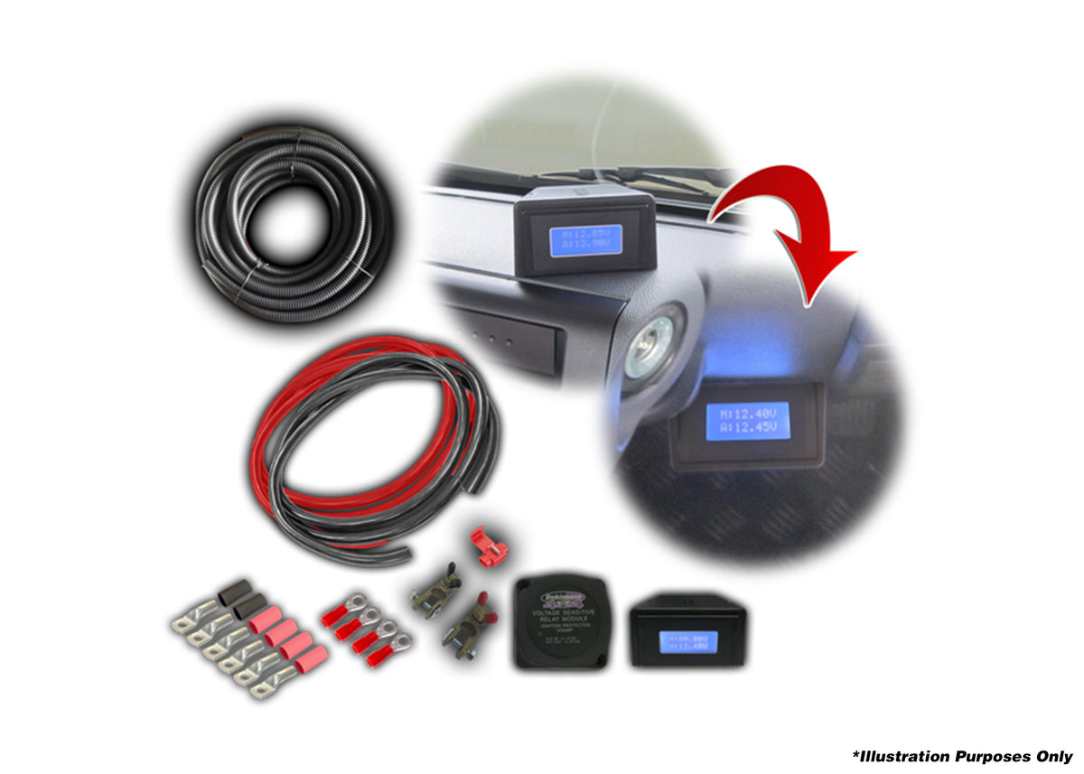 Dobinsons 140 Amp Dual Battery Kit Ea80-3830