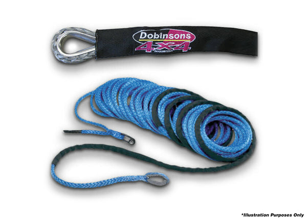 Dobinsons 11Mm X 30M Synthetic Winch Rope 18 000 Lb Ew80-3822