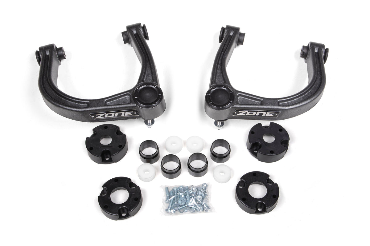 ZONE 4 Inch Lift Kit Fits Ford Bronco 21-25 With Base Shock Package ZONF94